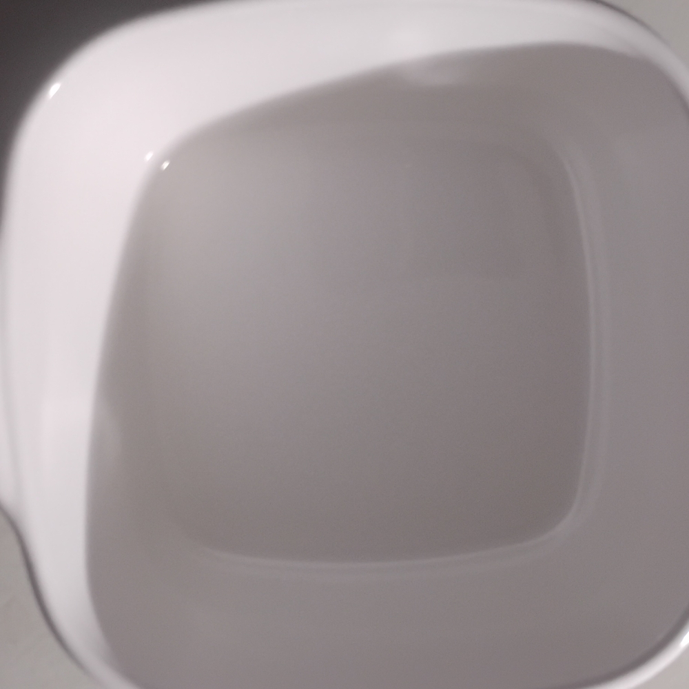 Corningware White Baking Dish with Vegetable Design - Picture 3 of 8